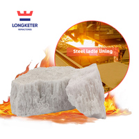Bloc réfractaire en magnésie-alumine-spinelle fusionnée pour la doublure des cuves à acier et les fours AOD, haute réfractarité (1770-2000°C), faible teneur en SiO2