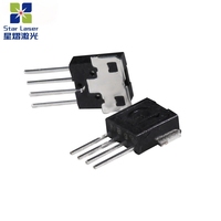 Diode laser verte scellée en plastique SHARP GH15230H8C 520nm 30mW pour module de guidage de positionnement d'outils électriques sans fil