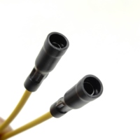 5x20mm 6*30mm 25A 20A ke Crimp Pin M4 Mobil Truk Tahan Air InLine Fuse Holder 18AWG Kabel Harness Merah