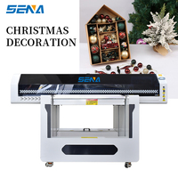 Impresora UV de Cama Plana Multifuncional Sena SN-9060, Automática, para Carcasas de Teléfono, Vasos, PVC, Metal, Bolígrafos, Madera, Cilindros, Braille, Digital