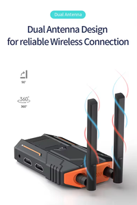 Truyền video không dây 4K 1080P TX RX âm thanh video HDMI Máy phát và máy thu trắng multiviewer flash máy ảnh - Product Image 4