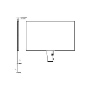 Factory <strong>10.1</strong>&quot; IPS TFT Screen Panel 1024x600 Resolution <strong>10.1</strong> Inch <strong>Lcd</strong> <strong>Display</strong> with Resistive Touch Panel - Product Image 4