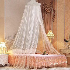 Cerchio zanzariera <span class=keywords><strong>letto</strong></span> a <span class=keywords><strong>baldacchino</strong></span> tenda per ragazze bianco biancheria da <span class=keywords><strong>letto</strong></span> appesa principessa decorazione camera da <span class=keywords><strong>letto</strong></span> doppia <span class=keywords><strong>letto</strong></span> King Size <span class=keywords><strong>letto</strong></span> - Product Image 4