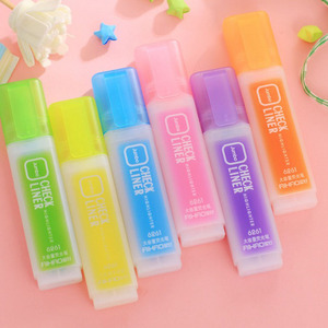 Hot Bán Mini Phim Hoạt Hình Dễ Thương 6 Màu Sắc Sinh Viên Highlighter Bút Thiết Lập Vẽ Bút Kẹo Màu Highlighter Bút Cho Trẻ Em - Product Image 3