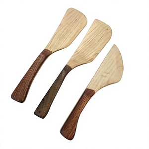 Juego de Cuchillos para Queso Modernos de Madera, Minimalistas y Ecológicos, con Acabado Espejo, para Servir Mantequilla en Mesa de Boda - Product Image 5