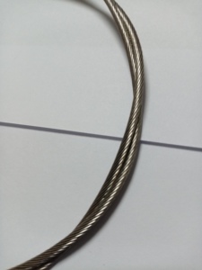 <span class=keywords><strong>Cable</strong></span> de <span class=keywords><strong>Acero</strong></span> con Extremos Enlazados, <span class=keywords><strong>Cable</strong></span> de <span class=keywords><strong>Acero</strong></span> Galvanizado <span class=keywords><strong>Trenzado</strong></span> con Revestimiento de Plástico, <span class=keywords><strong>Cable</strong></span> de Seguridad para Equipaje - Product Image 6