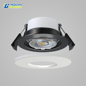 Lámpara de Techo LED con Clasificación de Resistencia al Fuego de 30/60/90 Minutos, 4CCT, Regulable, Sin Parpadeo, 6W, IP65, Marcos Seleccionables, <span class=keywords><strong>3</strong></span> Tipos de Cajas de Conexión Disponibles - Product Image 3