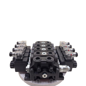 Vanne de commande directionnelle hydraulique sectionnelle à double effet à 4 bobines DCV6060L/min, marque Huamao, origine Shandong, garantie 6 mois - Product Image 6