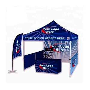 Tentes d'extérieur bon marché avec auvents pliants imprimés et auvents extensibles promus par Sunshine Advertising Company - Product Image 4