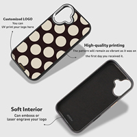Étui de téléphone magnétique en velours avec cadre métallique antichoc de haute qualité, imprimé UV, personnalisé pour iPhone 17 16 15 Pro Max