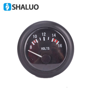 Shaluo Voltmeter 52mm Analog 12V <b>24V</b> <b>Battery</b> Voltage Gauge For Generator Set - Product Image 1