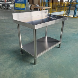 Mesa de Trabajo Comercial de Acero Inoxidable 304 de Alta Calidad, Resistente a la Corrosión, de Gran Capacidad, con 5 Años de Garantía - Product Image 3