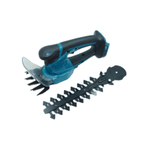 Tondeuse à gazon portative 2 en 1, 18V, lithium-ion, sans fil, cisailles à haies, lames interchangeables, tondeuse à gazon, taille-haies pour jardin