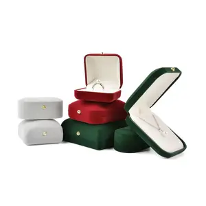 Flash Sale China Beige Velvet Jewelry Box China Velvet Box For Jewelry Jewelry Box Packaging Wholesale
