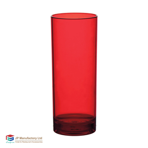 Wieder verwendbare Milch/Tee/Saft Tasse Farbiger Kunststoff Highball Becher Glas 360ml Eleganter Look Plastik becher - Product Image 2