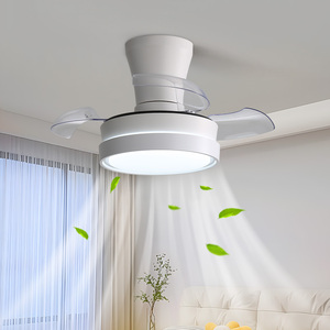 Ventilador de Techo retráctil de 22 pulgadas con luz LED y control remoto - Product Image 2