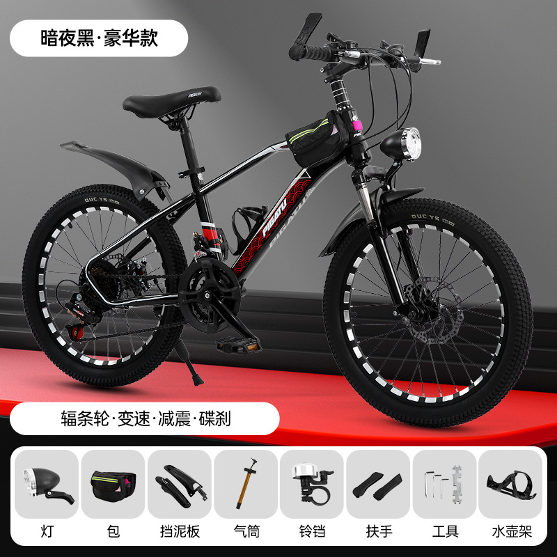 Midnight black-spoke wheels luxury edition