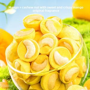 Zhongbao Verduras liofilizadas Mango Anacardos Sabor dulce Frutos secos A granel 30g Paquete al vacío Proceso de secado FD ODM OEM - Product Image 3