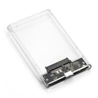 Hdd Enclosure Ge1912 2.5 Sata Ke Usb3.0 Dengan Perlindungan Keamanan Data Untuk Penyimpanan Eksternal