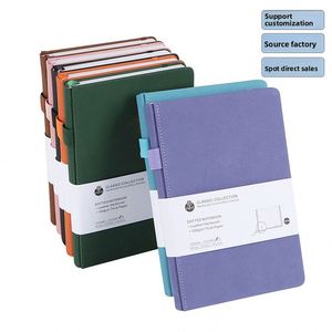 X515 Cuaderno Personalizado A5 de Cuero PU, Tapa Dura, Estilo Minimalista, Agenda Semanal, Material Escolar y de Oficina - Product Image 2