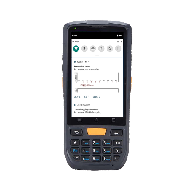 Cold Storage & Cold Chain Dedicated Handheld Terminal Android 9 4.0" Screen 32MB Memory Octa-core Processor 8MP Camera in Stock
