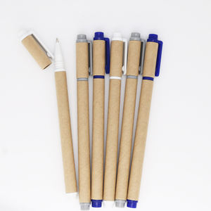 Nuevo Producto Personalizado, Bolígrafo Ecológico Promocional para Regalo, Oficina, Escuela, Escritura, Bolígrafo de Cartón con Tubo de Papel Reciclable - Product Image 1