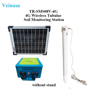 Station de surveillance <span class=keywords><strong>tubulaire</strong></span> du sol sans fil 4G IP68 TR-SMS08V-4G avec panneau <span class=keywords><strong>solaire</strong></span> pour la surveillance environnementale urbaine, support personnalisé - Product Image 3