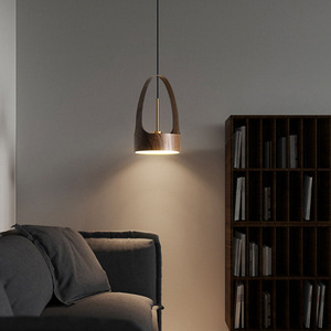 Lámpara Colgante de Estilo Zen Chino Moderno Minimalista Nórdico con Acabado de Madera para Restaurante, Bar, Mostrador, Hoteles y Casas de Huéspedes - Product Image 2