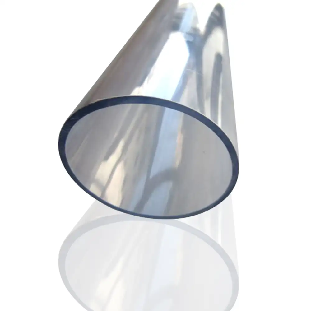 Tubo rígido de PVC de gran diámetro, tubo rígido de PVC transparente