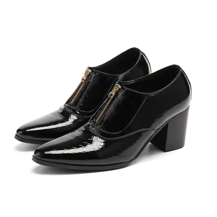 Xajzpa - Black Punk Platform Women Loafers Round Toe Chunky Heel Vintage  Shoes Women Slip on High Heel … | Vintage shoes women, Womens high heels,  Loafers for women