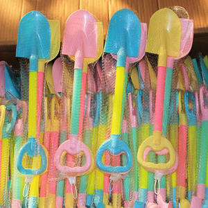 بيع بالجملة 2 في 1 رخيصة حديقة طفل مضحك حفرة الرمال اللعب الشاطئ مجرفة لعبة الاطفال في الهواء الطلق الشاطئ - Product Image 1