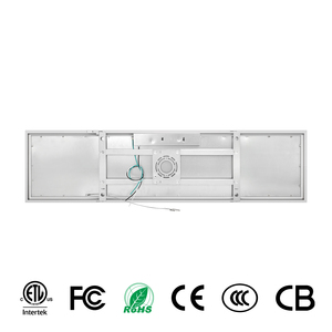 Plafonnier LED <span class=keywords><strong>COMI</strong></span> 20-40W 5CCT 1x4FT en aluminium ultra-mince à éclairage latéral, à montage en surface, dimmable avec veilleuse pour cuisine - Product Image 1