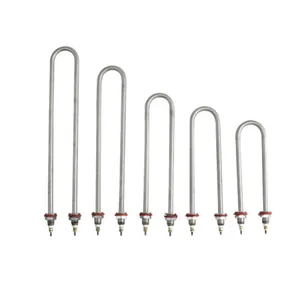 220v 380v sus304 industrial oven heating element electric u type air tubular heater for cooking