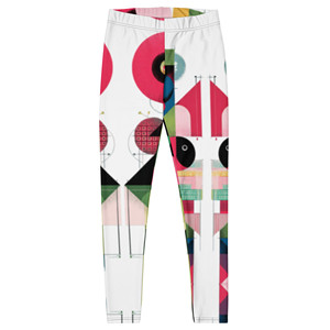 Leggings Deportivos Sin Costuras para Gimnasio y Yoga - Cintura Elástica, Tejido Elástico, Spandex Estampado, Ropa Deportiva Informal - Product Image 4