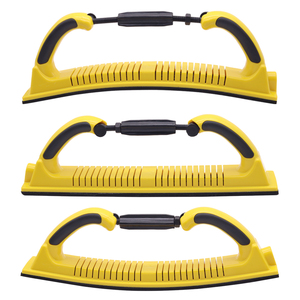 Raboteuse à main 70*400 mm, pliable et réglable, <span class=keywords><strong>bloc</strong></span> <span class=keywords><strong>de</strong></span> ponçage <span class=keywords><strong>manuel</strong></span> sans poussière avec aspiration - Product Image 3