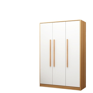 Moderno personalizado 2 3 puertas de madera Hotel dormitorio armario armarios Simple económico ropa armario hogar apartamento muebles - Product Image 6