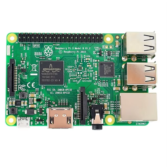 Raspberry Pi 3 Model B Board 1GB LPDDR2 BCM2837 1.2GHz Quad-Core Cortex-A53 with WiFi&BT Single Board Computer