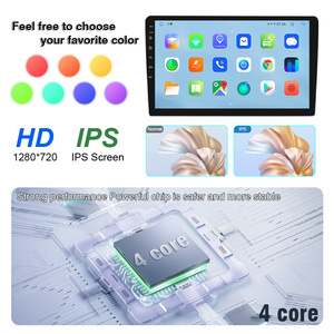 2024 kép BT Stereo Android Auto Car đài phát thanh 10 inch không dây Carplay xe chơi Dashcam DVD hệ thống âm thanh máy nghe nhạc cho xe - Product Image 4