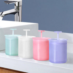 Appareil moussant manuel portable pour le nettoyage du visage, pour usage domestique et hôtelier, outil de nettoyage à la mousse en bouteille - Product Image 4