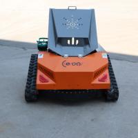 Tondeuse à gazon électrique télécommandée, nouveau modèle, facile à utiliser, avec chenilles de qualité industrielle