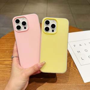 เคสกันกระแทกแบบหรูหรา เนื้อเจลลี่ด้าน 2 in 1 สำหรับ iPhone 17 Air 11 15 14 13 12 Pro Max 16 Plus ป้องกันแรงกระแทก ผิวสัมผัสเนียนนุ่ม - Product Image 3