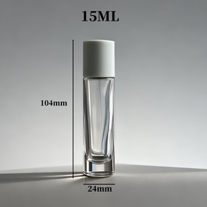 Wholesale Luxury <strong>Mini</strong> Clear Glass <strong>Perfume</strong> Bottles 15ml Empty <strong>Perfume</strong> <strong>Sample</strong> Bottles with Matte Lid <strong>Sample</strong> 10 ml <strong>Perfume</strong> Bottle - Product Image 5