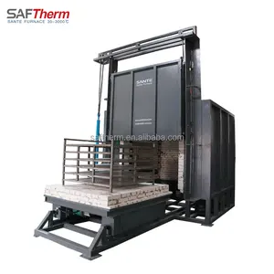 Furnace Electric 1200C Heat Treatment Industrial Electric Sintering Furnace Price High Temperature Car Bottom Industrial Furnace