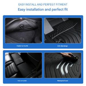 Alfombrillas universales de goma TPE para coche, alfombrillas impermeables para coche, accesorios interiores en rollo, venta al por mayor - Product Image 5