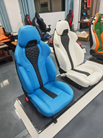 Housses de siège de voiture en cuir de luxe, ensemble complet, accessoires intérieurs de protection, ajustement universel pour BMW