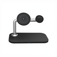 Charger Nirkabel 3-in-1 Universal Magnetik 15W PD 3.0 QC3.0 Tipe-C Grosir, Kabel Retractable OTP 5V/1A OVP