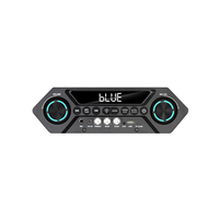 Enceinte de fête stéréo grand format 15 pouces OEM IF-E1505 avec subwoofer, éclairage LED RGB, batterie, USB/AUX, sortie 50-100W, pour usage extérieur