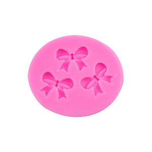 Molde de Silicona para Fondant con Forma de Lazo, 3 Piezas, Modelo 15-91, Herramienta para Decoración de Pasteles y Chocolate - Product Image 3