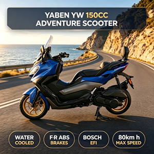 <span class=keywords><strong>Nueva</strong></span> Motocicleta de Aventura YABEN Modelo YW 150CC, Refrigerada por Agua, Frenos ABS Delanteros y Traseros, ECU BOSCH, Inyección Electrónica, Uso Todoterreno, Zhejiang - Product Image 6