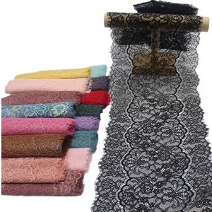 Renda Prancis Nilon TangLong Warna Pink Muda 30cm, Hiasan Bunga Mewah, Rajutan Ramah Lingkungan, Stok Baru untuk Pakaian dan Dekorasi Rumah - Product Image 5